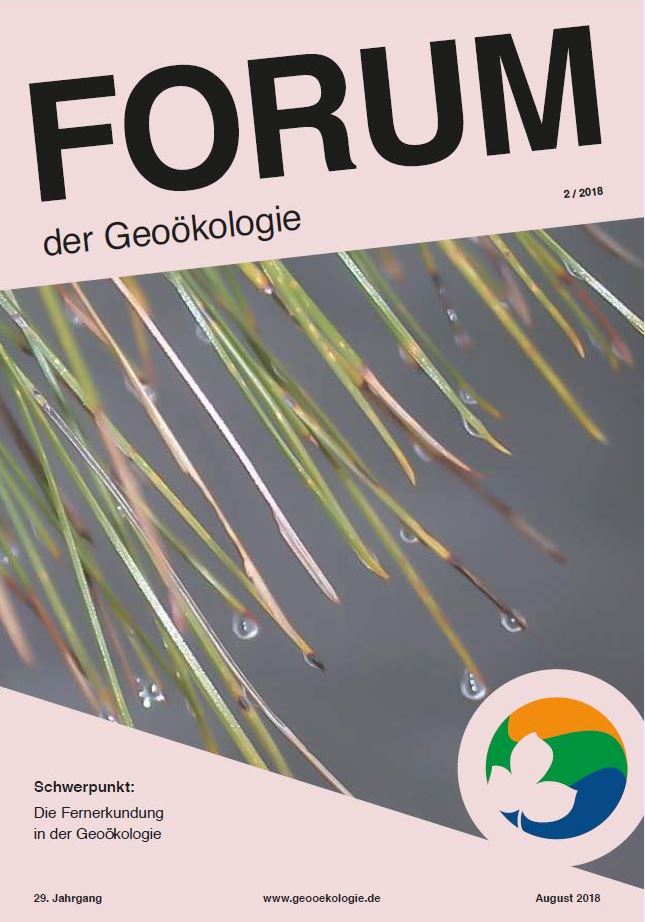 Deckblatt Forum der Geoökologie, Ausgabe 18/2